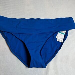 Jantzen Royal Blue Tummy Control Hipster Swimsuit Bikini Bottoms Size 16 NWT